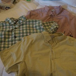 Lot of 3 short sleeve Columbia shirts